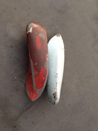 1963 63 ford fairlane fin tips fintips