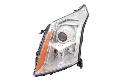 Replace gm2502345 - 10-13 cadillac srx front lh headlight assembly halogen