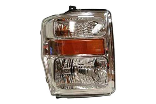 Replace fo2503243c - 08-09 ford f-250 front rh headlight assembly composite aero