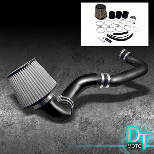 Stainless washable cone filter + cold air intake 95-96 240sx s14 black aluminum