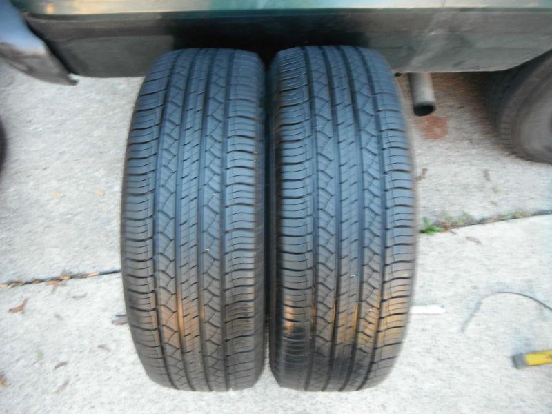 2 excellent 235 55 19 101v michelin latitude tour hp tires 7.5/32 audi 300