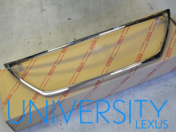 New oem 2007-2009 lexus front chrome grill bezel ls460 original equipment, ls600