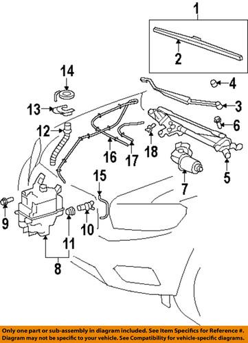 Toyota oem 8521206110 wiper blade/windshield wiper blade