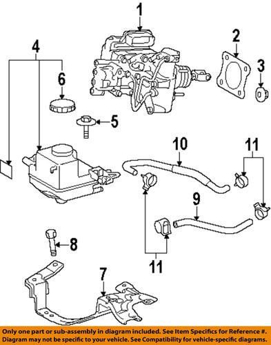 Toyota oem 4705047140 brake master cylinder