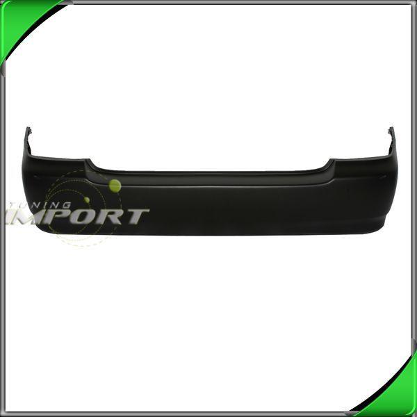 03-08 corolla ce/le capa car part certified primered black rear bumper cover new