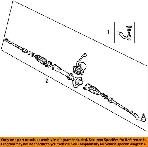 Toyota oem 4504759165 tie rod