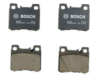 Bosch bp620 brake pad or shoe, rear-bosch quietcast brake pads