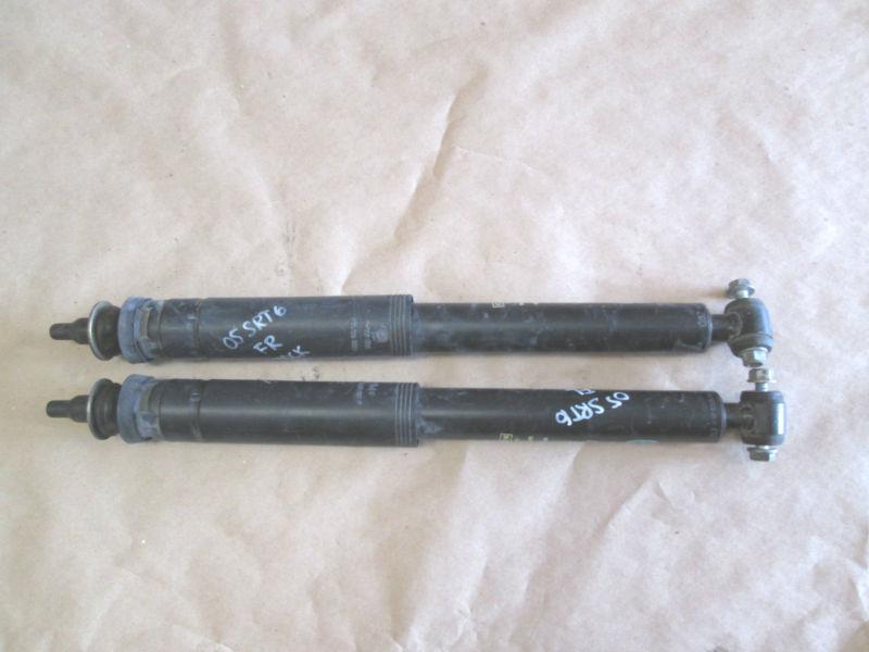 05 chrysler crossfire srt6 suspension shock absorber strut front right left 2pc