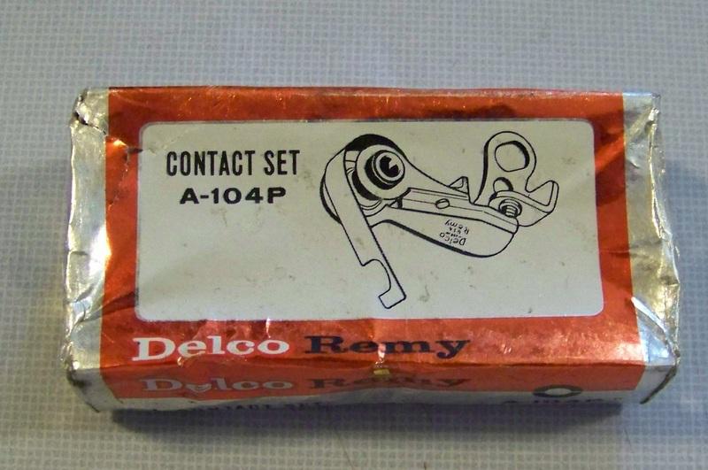 Delco-remy contact set a-104p new in sealed package