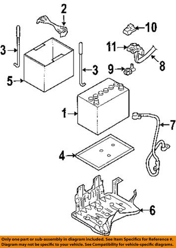 Nissan oem 24080ca000 battery cable-negative/battery cable negative