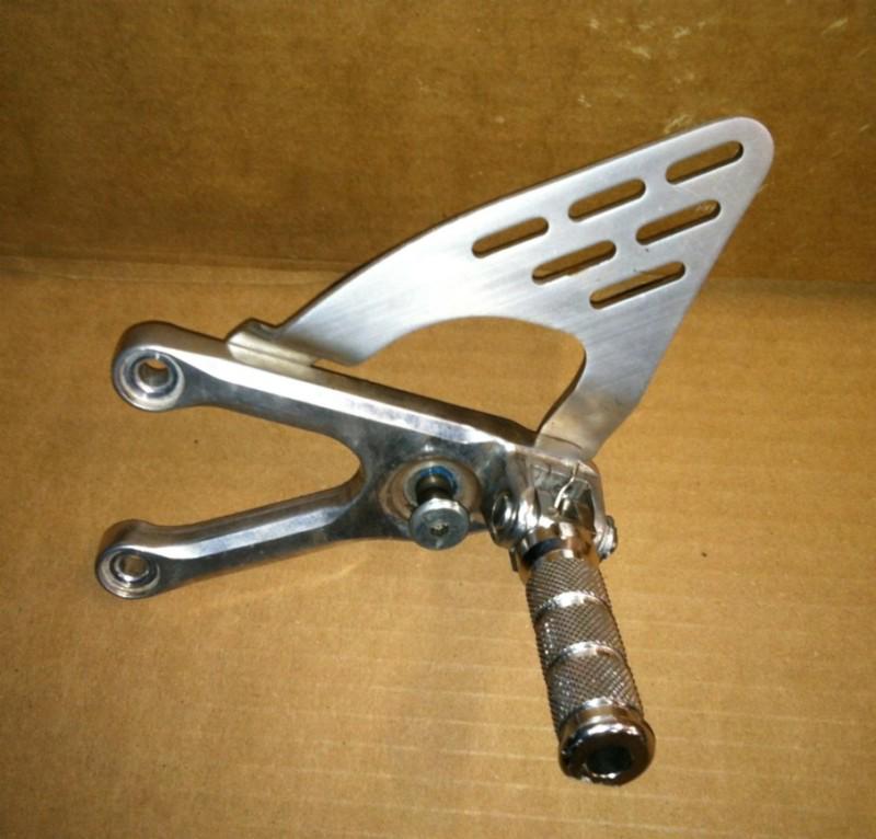 Yamaha r6 (r6s) left side foot rest (rearset) 2003-2009