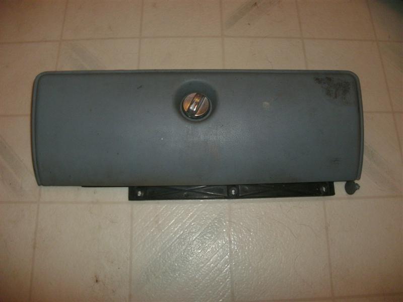 1976 77 78 79 80 volare aspen blue glove box door with hinge