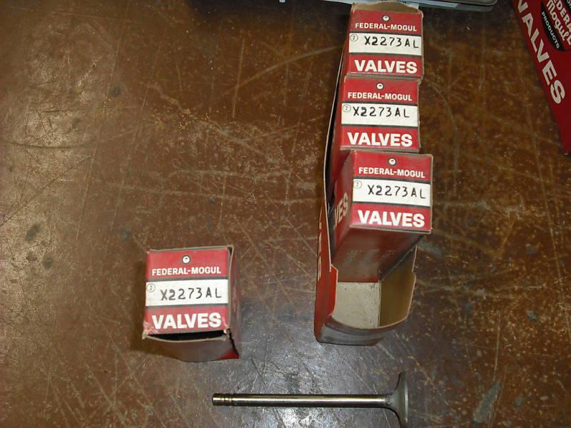 1957-60 pont. v-8 tri-power & f.i. exhaust valves