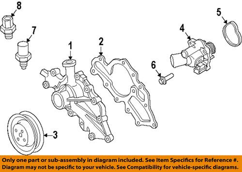 Ford oem 3f1z-12a648-a engine coolant temperature sensor