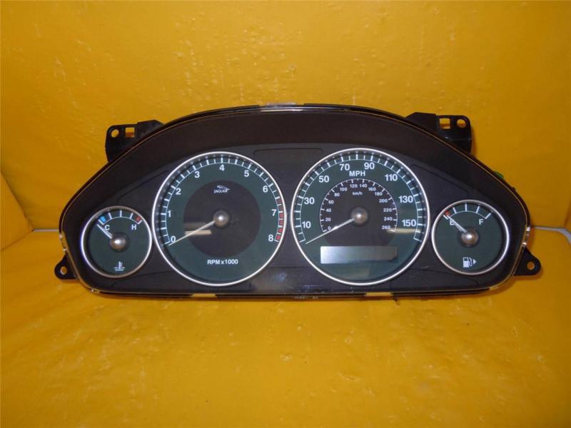 02 03 x type speedometer instrument cluster dash panel gauges 123,415