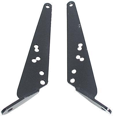 Allstar motor mount steel black rear ford small block windsor pair all38112