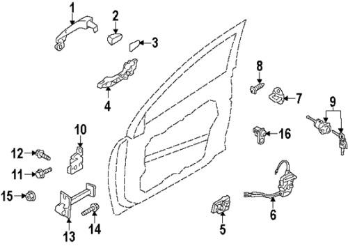 Kia 826542t000 genuine oem factory original cap gasket