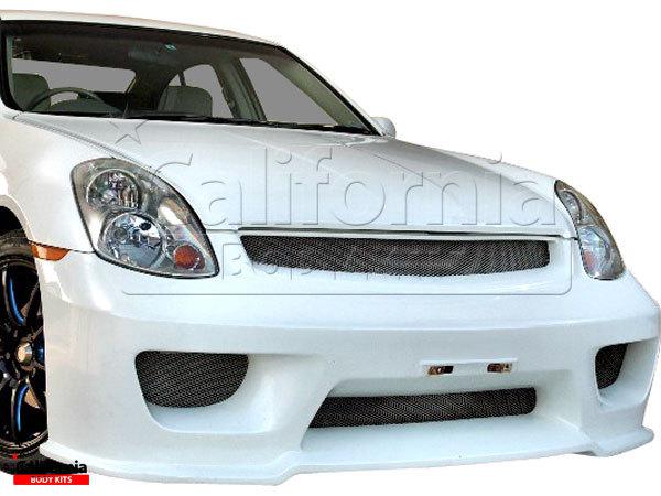 Cbk frp gail front bumper kit auto body 4dr infiniti g35 03-04 us based