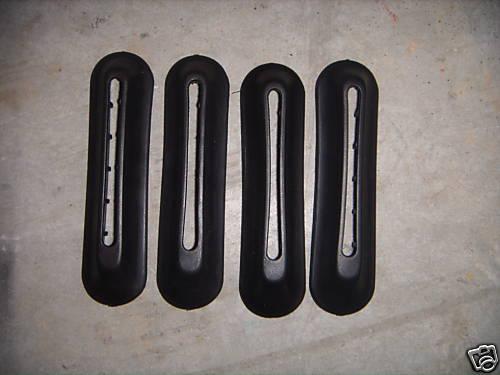 Vw bumper bracket seals beetle (4) 1968-1973 volkswagen