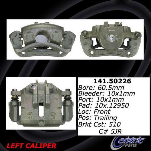 Centric 141.50226 front brake caliper-premium semi-loaded caliper-preferred