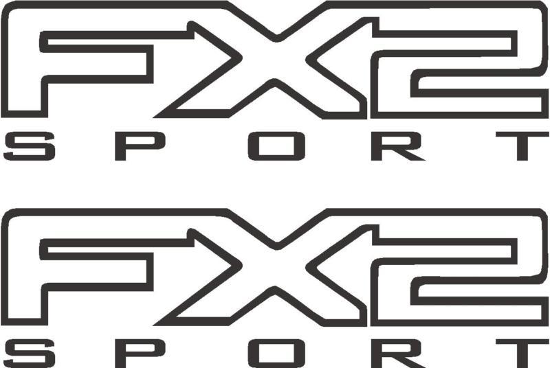 Ford f-150/f-250/f-350 fx2 sport off road truck replica decal/sticker x2! 