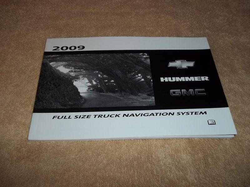 2009 avalanche tahoe suburban yukon xl denali navigation owners manual