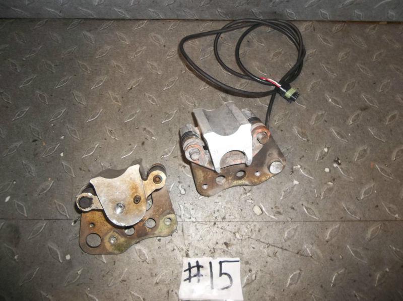 #15 2002 polaris sportsman 500 front brake calipers *