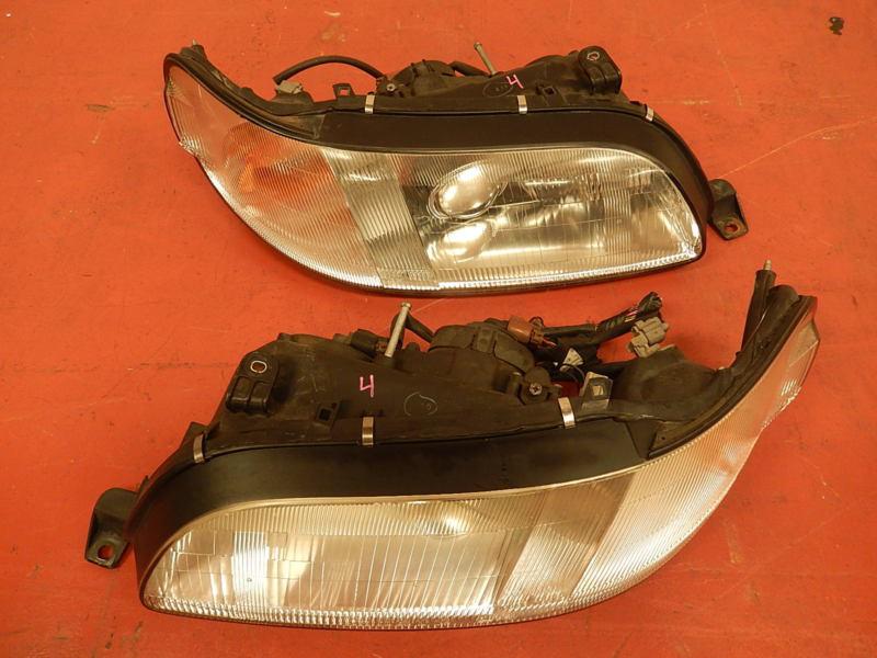 Jdm toyota aristo lexus gs300 jzs147 headlights 1991-1997 pair oem