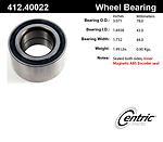 Centric parts 412.40022 front axle bearing