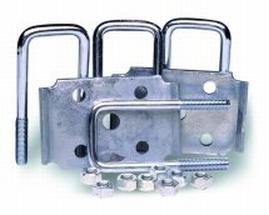 Tie down axle tie plate kit - 2" 81185