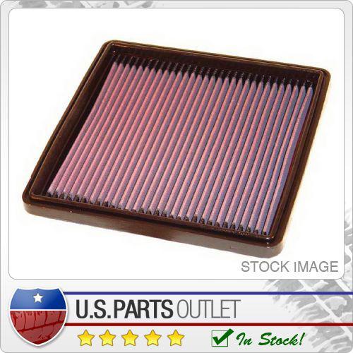 K&n 33-2076 shape: panel (flat) air filter  h-1.25  l-9 3/16  w-9 1/8