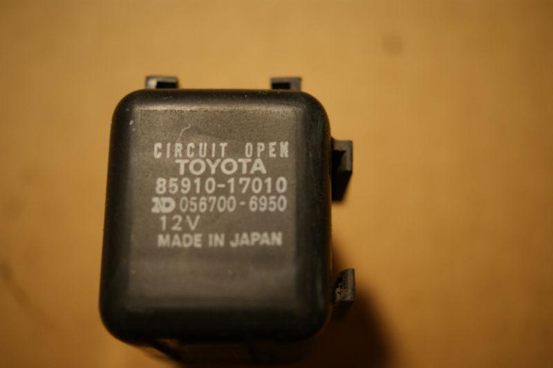 Toyota mr2 circuit opening relay 85910-17010  85 86 87 88 89