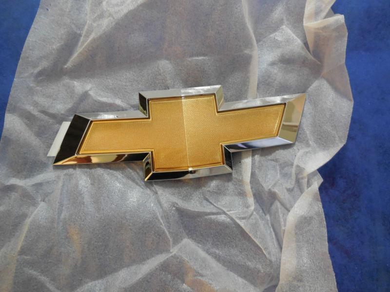 New oem chevrolet gold bowtie emblem