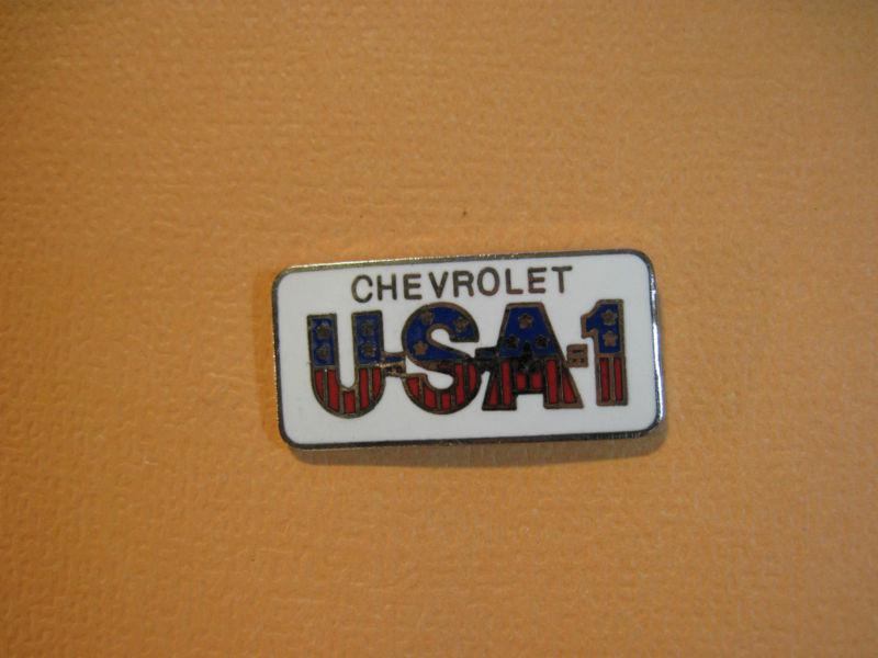  chevrolet  usa-1 hat pin