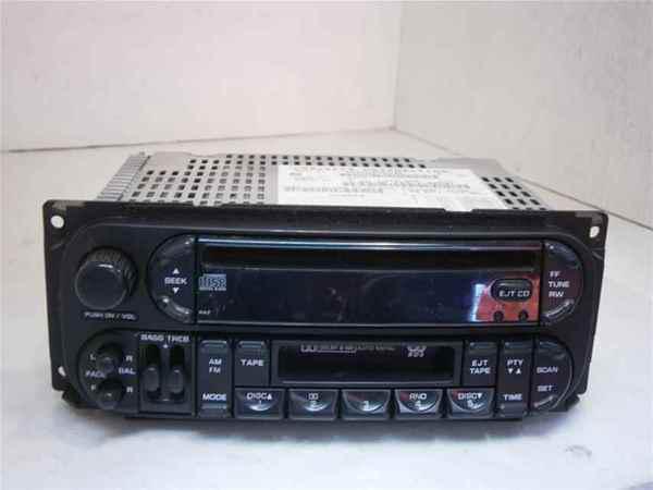 98-02 chrysler concorde cd cassette radio player oem