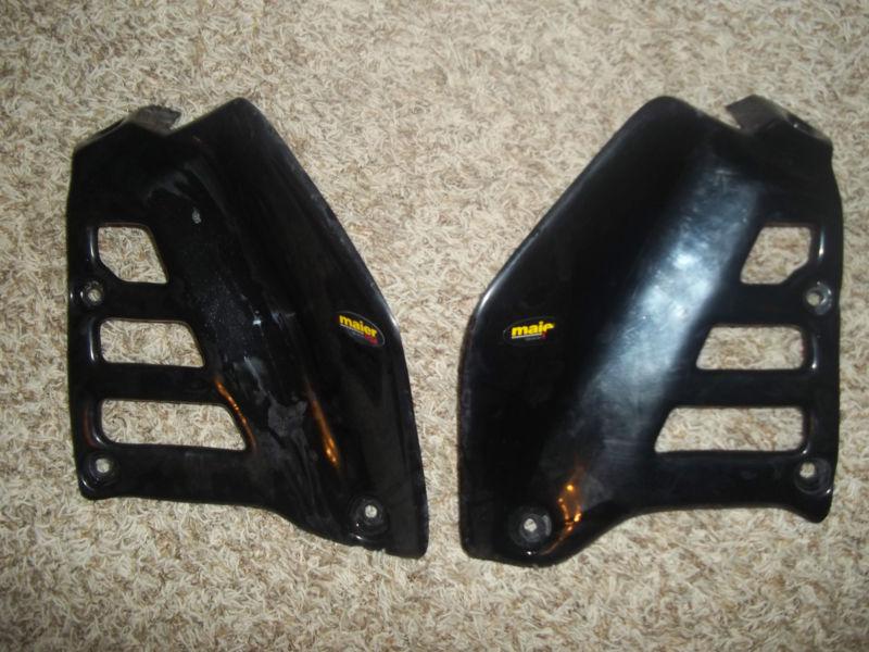 '85-'86 honda atc 250r maier radiator scoops, black