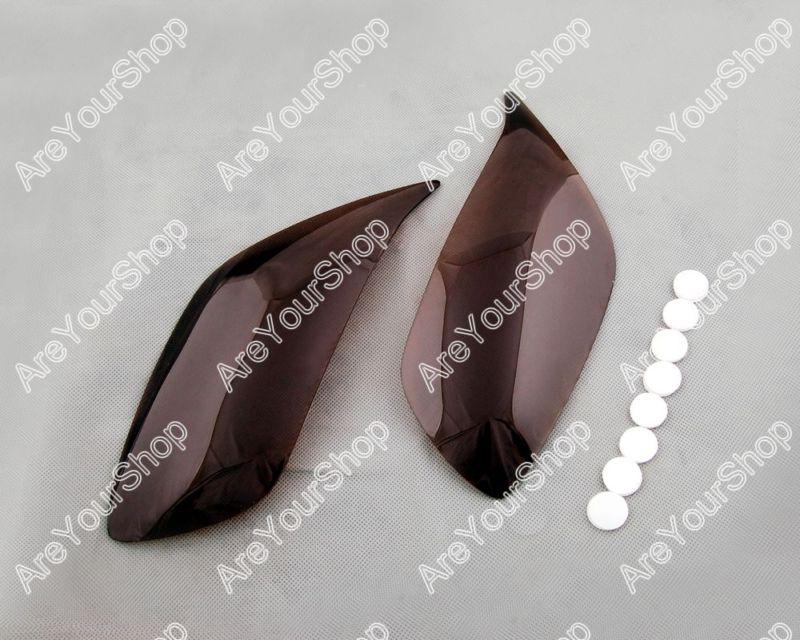 Headlight lens cover shield for yamaha fazer fz1s 2006-2011 smoke