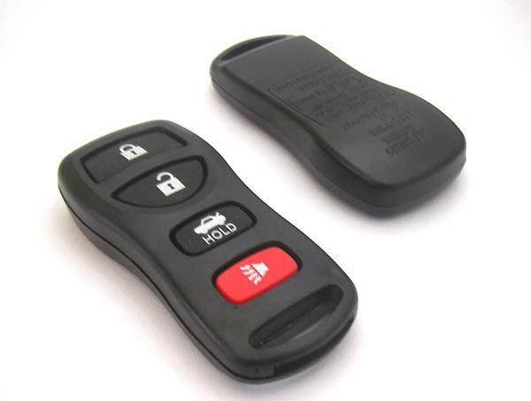 Remote key replacement case shell for nissan 4 buttons