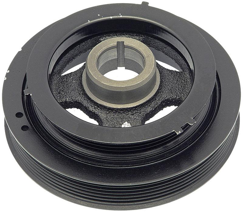 Engine harmonic balancer (dorman 594-188) double serpentine belt