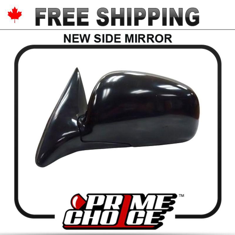 New power non heated drivers side view door mirror