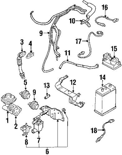 Chrysler md149764 genuine oem factory original egr pipe gasket