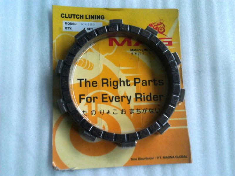 Clutch disc set yamaha rs100 yas1