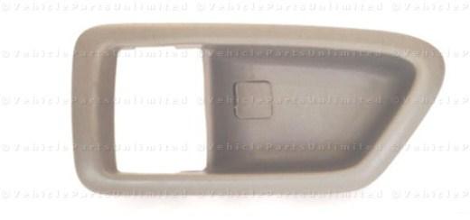 97 - 01 inside  door handle bezel trim cover casing beige lh fits: toyota camry