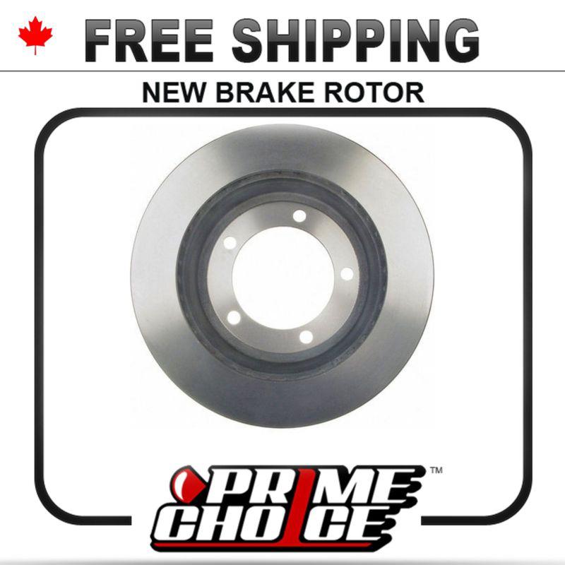 1 premium new disc brake rotor for front fits left driver / right passenger side