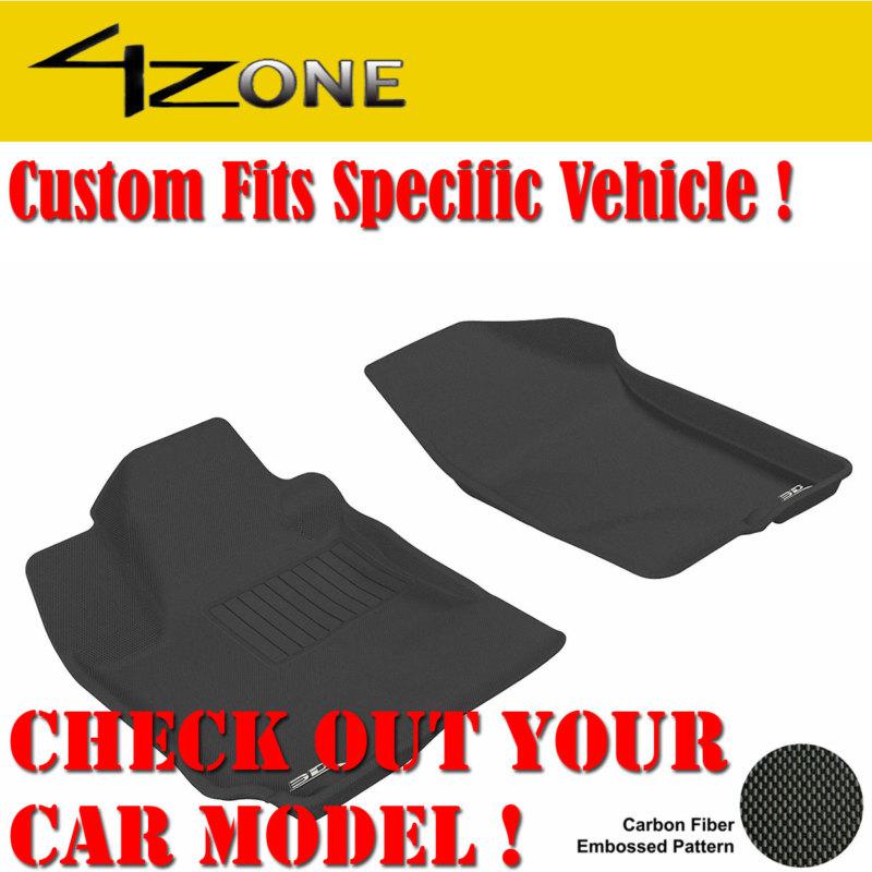 Kia forte sdn/hb molded car carpet auto floor mat front seats all weather