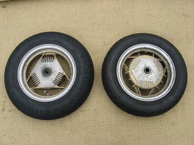 Yamaha riva xc 200   front wheel/rear wheel aluminum rim   79.00 each pick 1