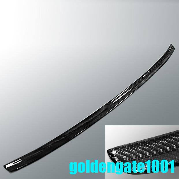 Brand new carbon fiber trunk lip spoiler wing wind for bmw e46 m3 coupe 325i 328