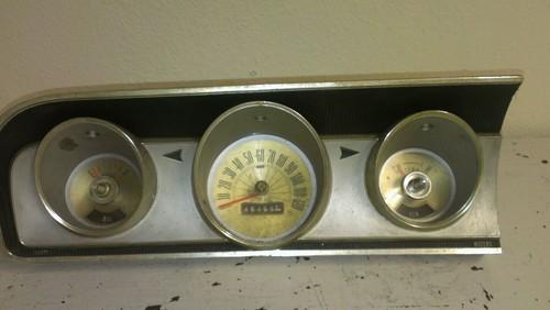 1964 ford fairlane 500 dash with gauges