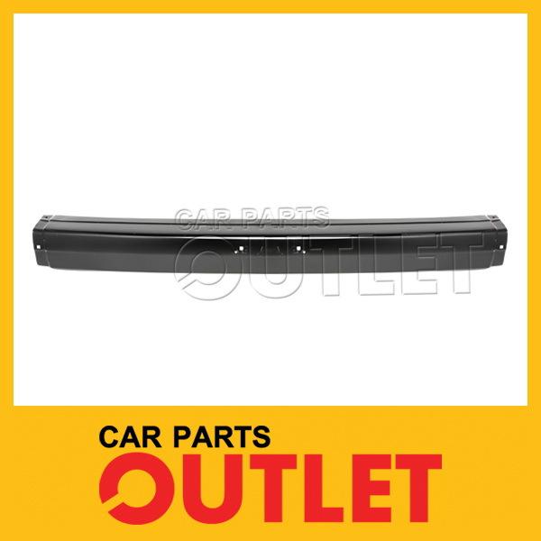 86-89 90 91 92 93 mazda b2000 b2200 front bumper face bar mat black no mldg hole