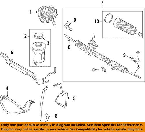 Land rover oem qfk500010 steering tie rod end/tie rod